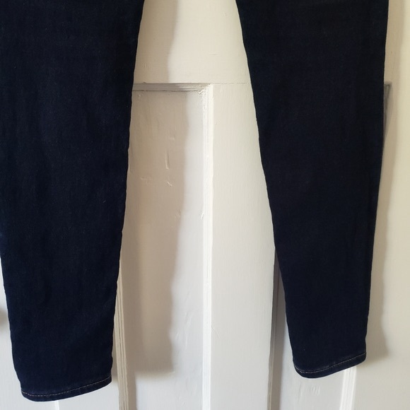 Levis® Premium 720 High Rise Super Skinny Womens Jeans Dark Wash Sz 25 - Picture 7 of 10